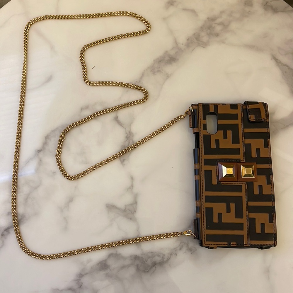 Authentic Fendi IPhone X/XS case.